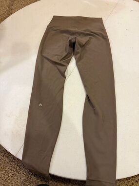 Lululemon Brown/grey High-Rise Leggings